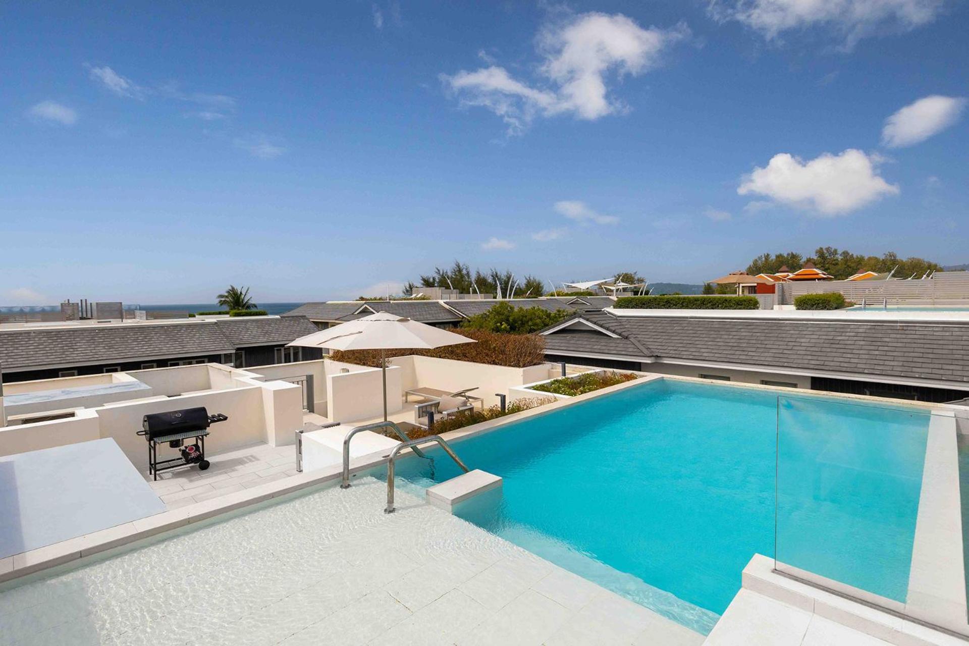 Angsana Beachfront Residences - Penthouse - 3br - Rooftop Pool Lejlighed